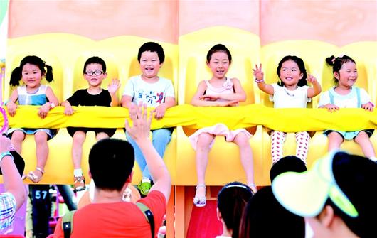 图文：欢乐谷甜品王国盛大开放打造江城亲子遛娃新地标
